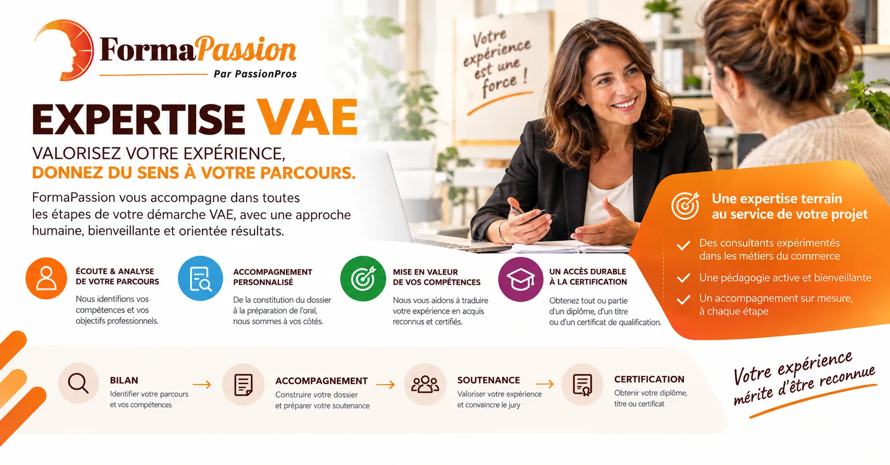 Et si votre expérience devenait officiellement une qualification ?