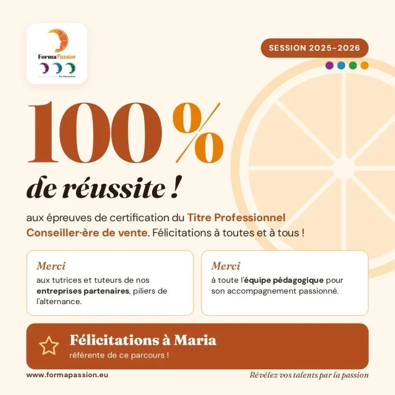 100% de réussite pour les TP CV 2025-26 🎓🚀