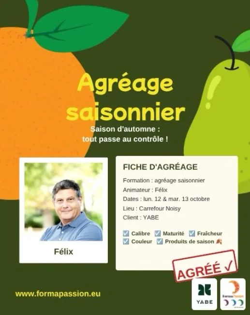 Agréage en cours !