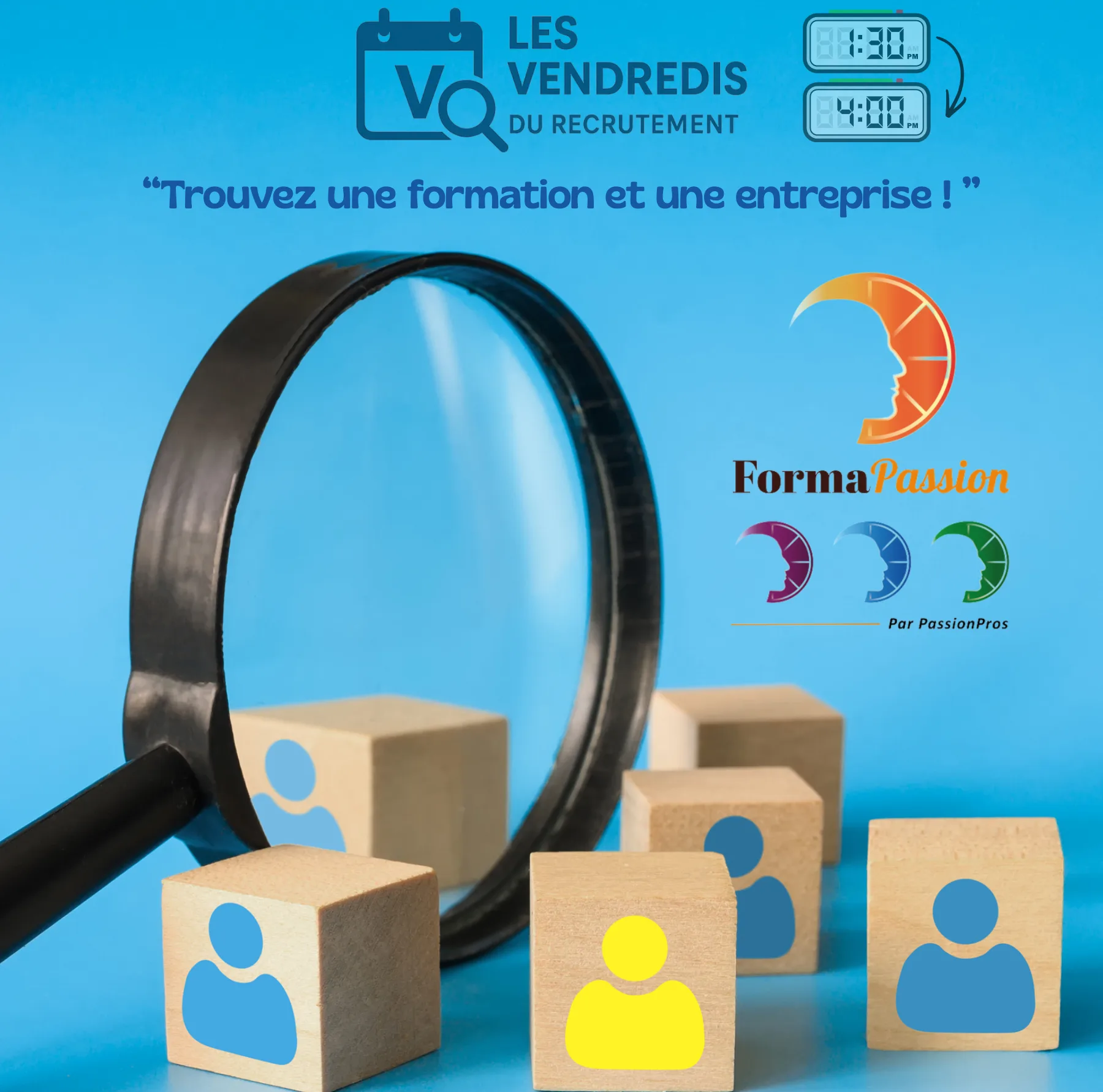Rejoignez-nous aux vendredis du recrutement ! ⛳